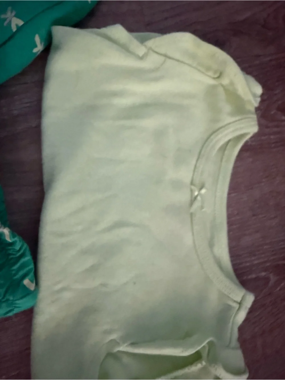 Carter's Green Dragonfly Print Tank & Bloomers Set with Light Green Bodysuit